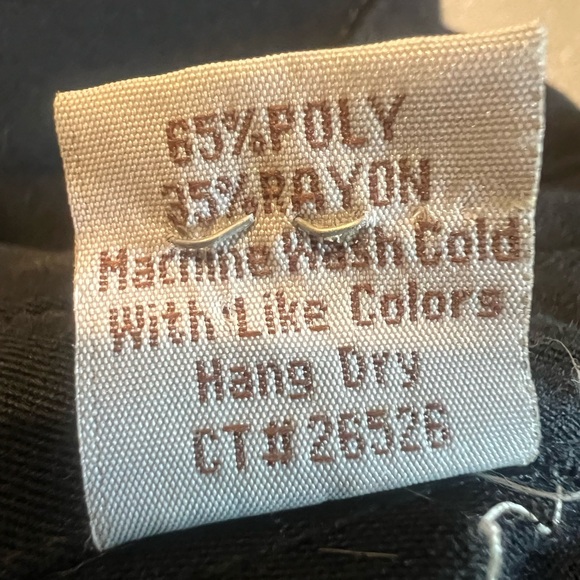 Scully embroidered pearl snap western long sleeve black womens shirt Small - Picture 14 of 14